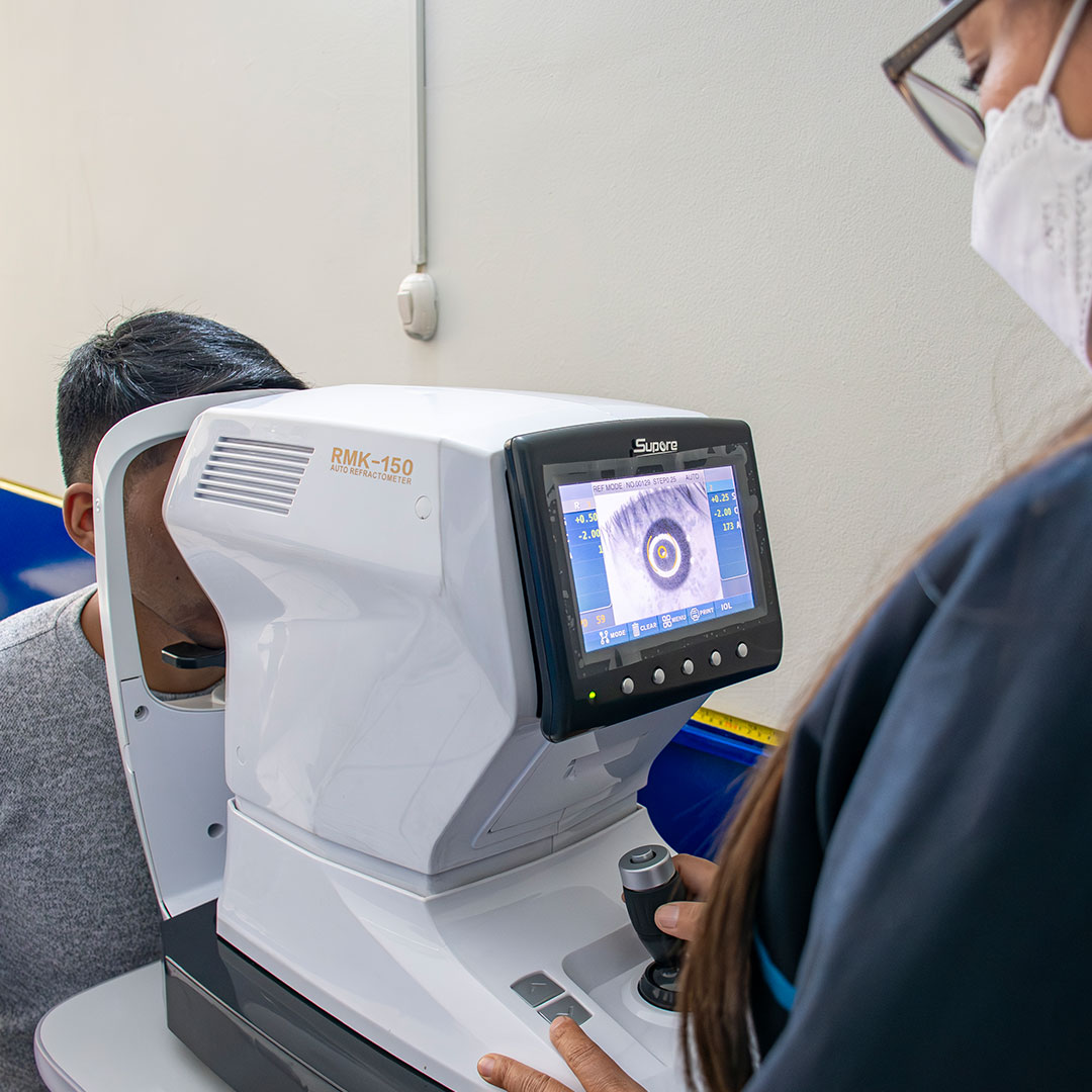 Medicion de la vista en Alfamedica SM